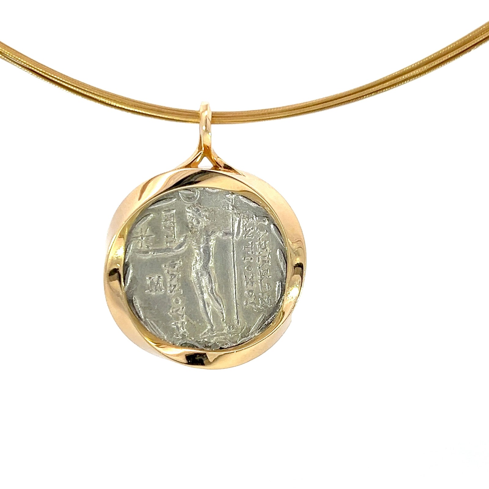 Epiphanes Infinity Pendant & Gold Cable Necklace – Zamani