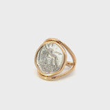 Roma & Victory Gold Flip Ring